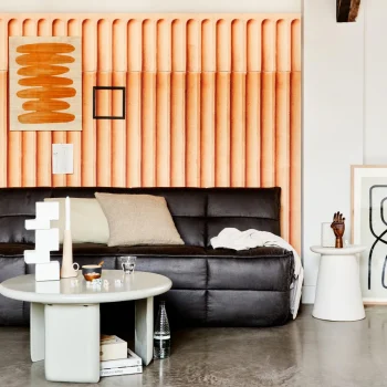 Hot WOOOD Button Bijzettafel Keramiek Wit 45x35ø Cm