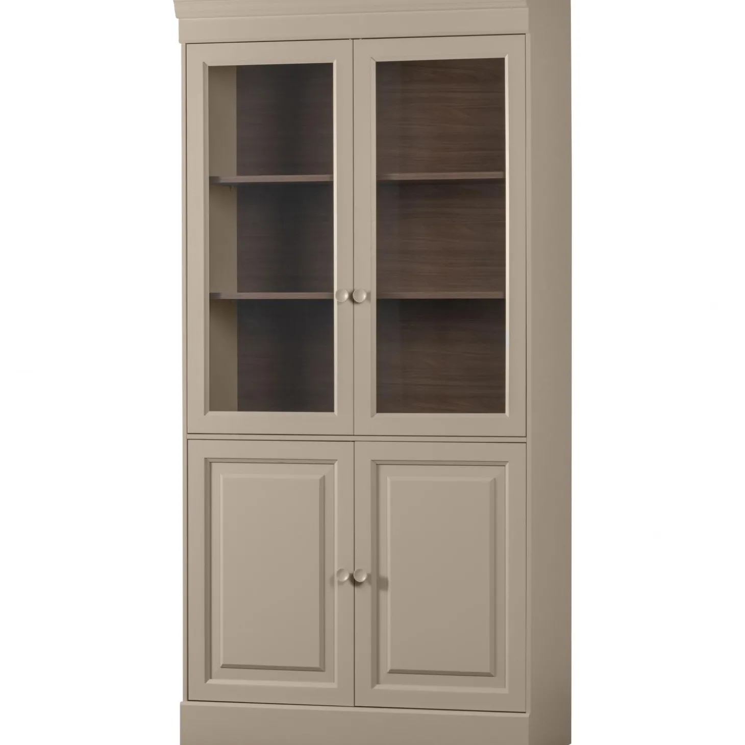 chow-4-deurs-vitrinekast-grene-VYimtzKI-0.webp New WOOOD Chow 4-deurs Vitrinekast Grenen Dakargrau