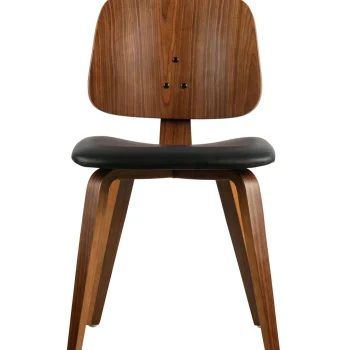 Discount WOOOD Classic Eetkamerstoel Zwart/walnoot