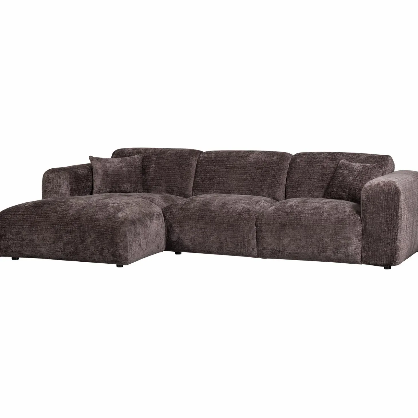 cloud-chaise-longue-bank-links-hcBmKXjB-0.webp Outlet WOOOD Cloud Chaise Longue Bank Links Chenille Warm Bruin