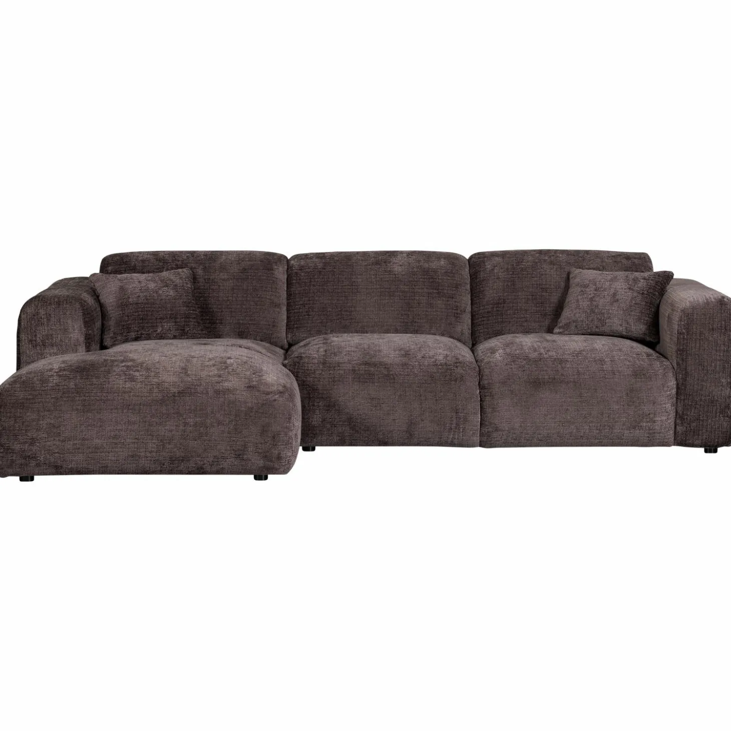 cloud-chaise-longue-bank-links-hcBmKXjB-1.webp Outlet WOOOD Cloud Chaise Longue Bank Links Chenille Warm Bruin