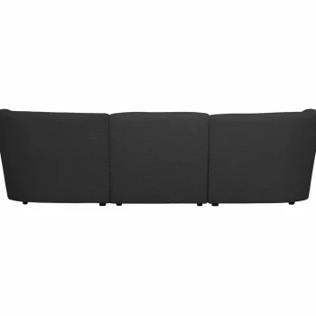 New WOOOD Coco 3-zits Bank Bouclé Donkergrijs