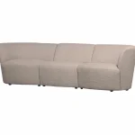 Discount WOOOD Coco 3-zits Bank Bouclé Zand