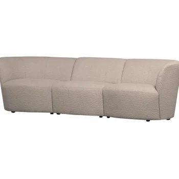 Discount WOOOD Coco 3-zits Bank Bouclé Zand