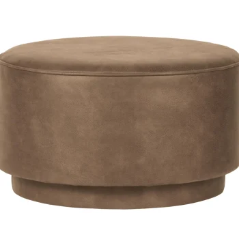 Online WOOOD Coffee Poef Ecoleer Cognac