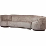 New WOOOD Combi-Popular: Bankje + Fauteuils Taupe