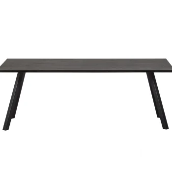 Sale WOOOD Combi-Tablo: Tafel Eiken 220x90 & 2-stand Blacknight