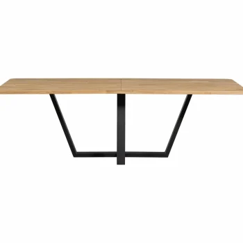 Online WOOOD Combi-Tablo: XL Tafelblad Eiken 240x100 & Drenthe Poot