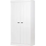 Hot WOOOD Connect 2-deurs Kledingkast Wit