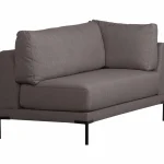 Clearance WOOOD Couple Eetbank Hoekelement Lange Zijde Links Grijs Melange