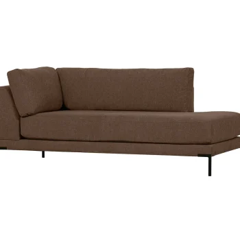 Clearance WOOOD Couple Lounge Element Rechts Chocolade Bruin Chocoladebruin