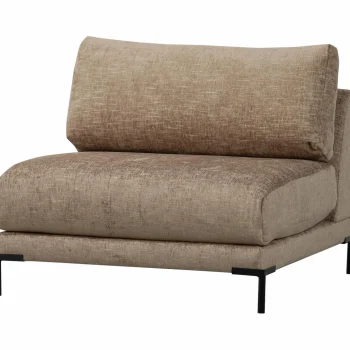 Outlet WOOOD Couple Loveseat Element Mud Melange