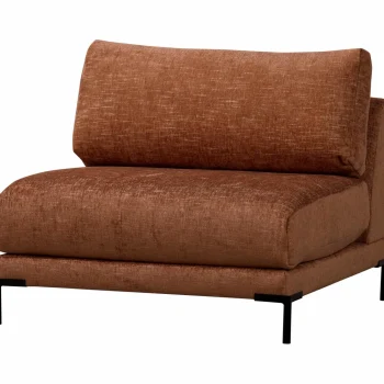 Fashion WOOOD Couple Loveseat Element Roest Melange