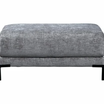 Outlet WOOOD Couple Poef 100 Cm Denim Melange