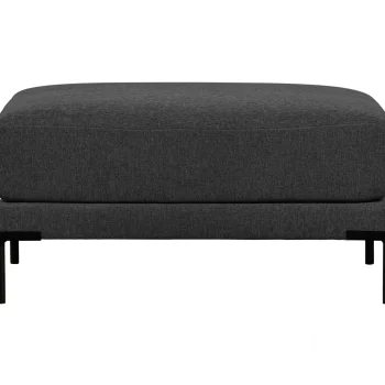 Outlet WOOOD Couple Poef 100 Cm Donkergrijs