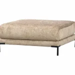 Discount WOOOD Couple Poef 100 Cm Naturel Melange