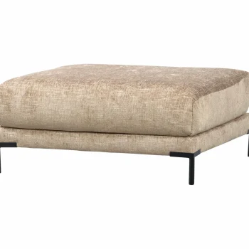 Discount WOOOD Couple Poef 100 Cm Naturel Melange