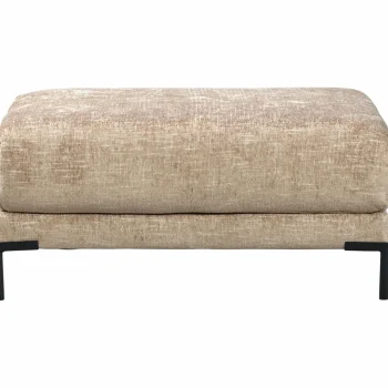 Discount WOOOD Couple Poef 100 Cm Naturel Melange