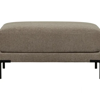 Fashion WOOOD Couple Poef 50 Cm Taupe