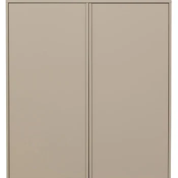 New WOOOD Daily Closet Double 110x100 Cm Grenen Dakargrau