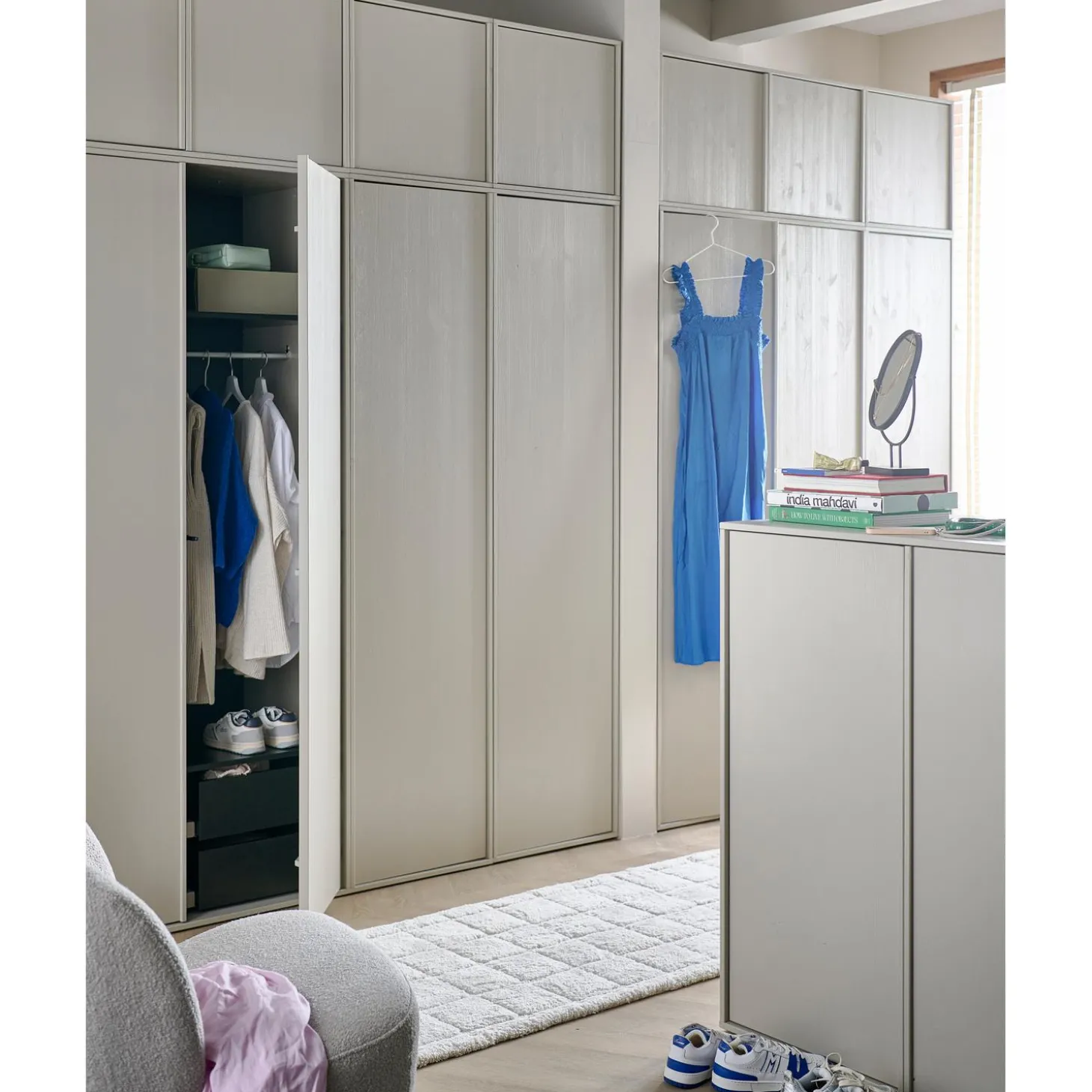 daily-closet-single-50x50-cm-g-MBljpRnZ-3.webp Clearance WOOOD Daily Closet Single 50x50 Cm Grenen Dakargrau