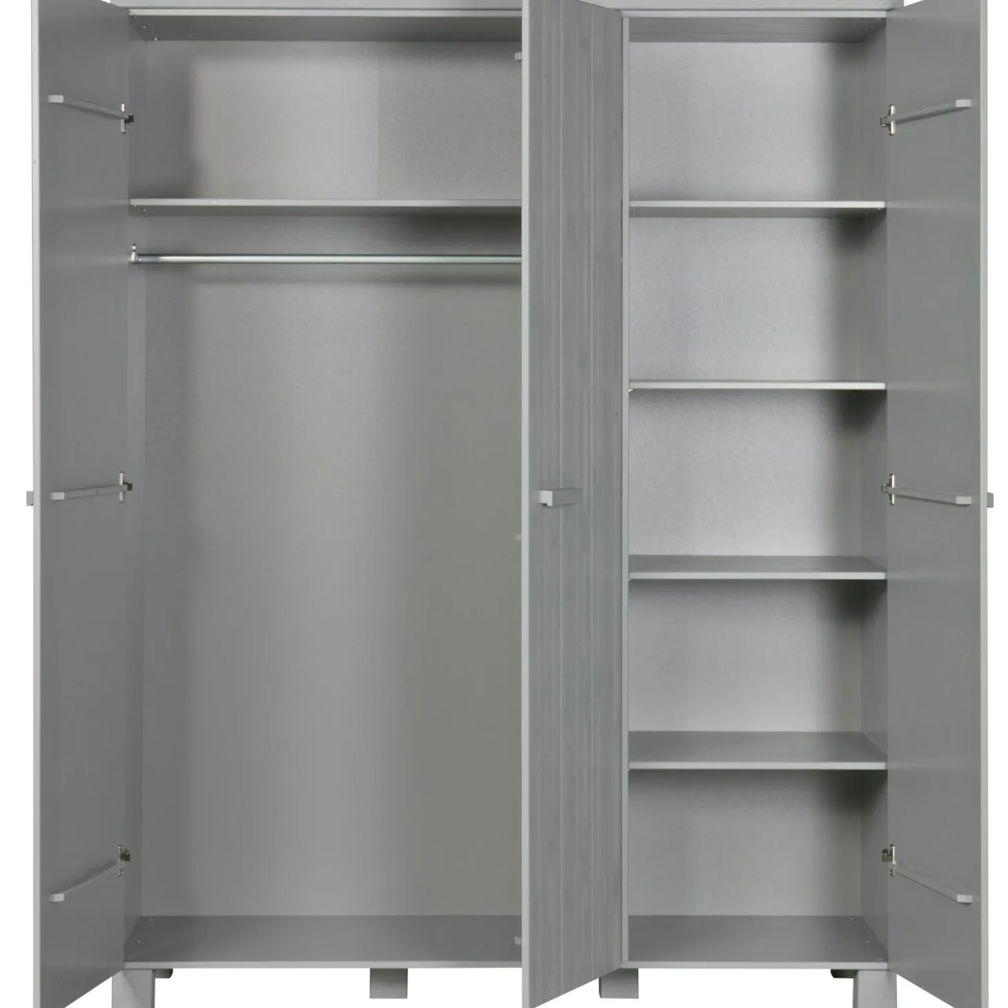 dennis-3-deurs-kast-grenen-geb-SujQwtGE-4.webp Outlet WOOOD Dennis 3-deurs Kast Grenen Geborsteld Betongrijs