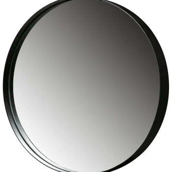 Sale WOOOD Doutzen Spiegel Metaal Zwart ø50 Cm