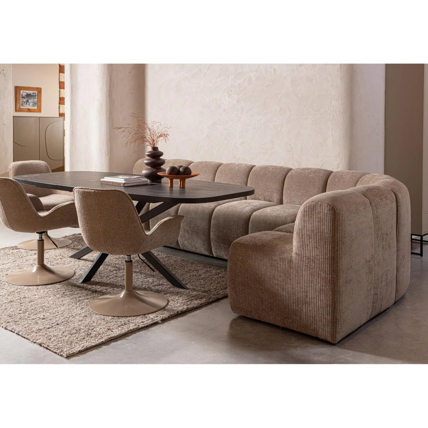 efia-vloerkleed-wol-bruin-mela-GwFVYQct-1.webp Online WOOOD Efia Vloerkleed Wol Bruin Melange 170x240 Cm