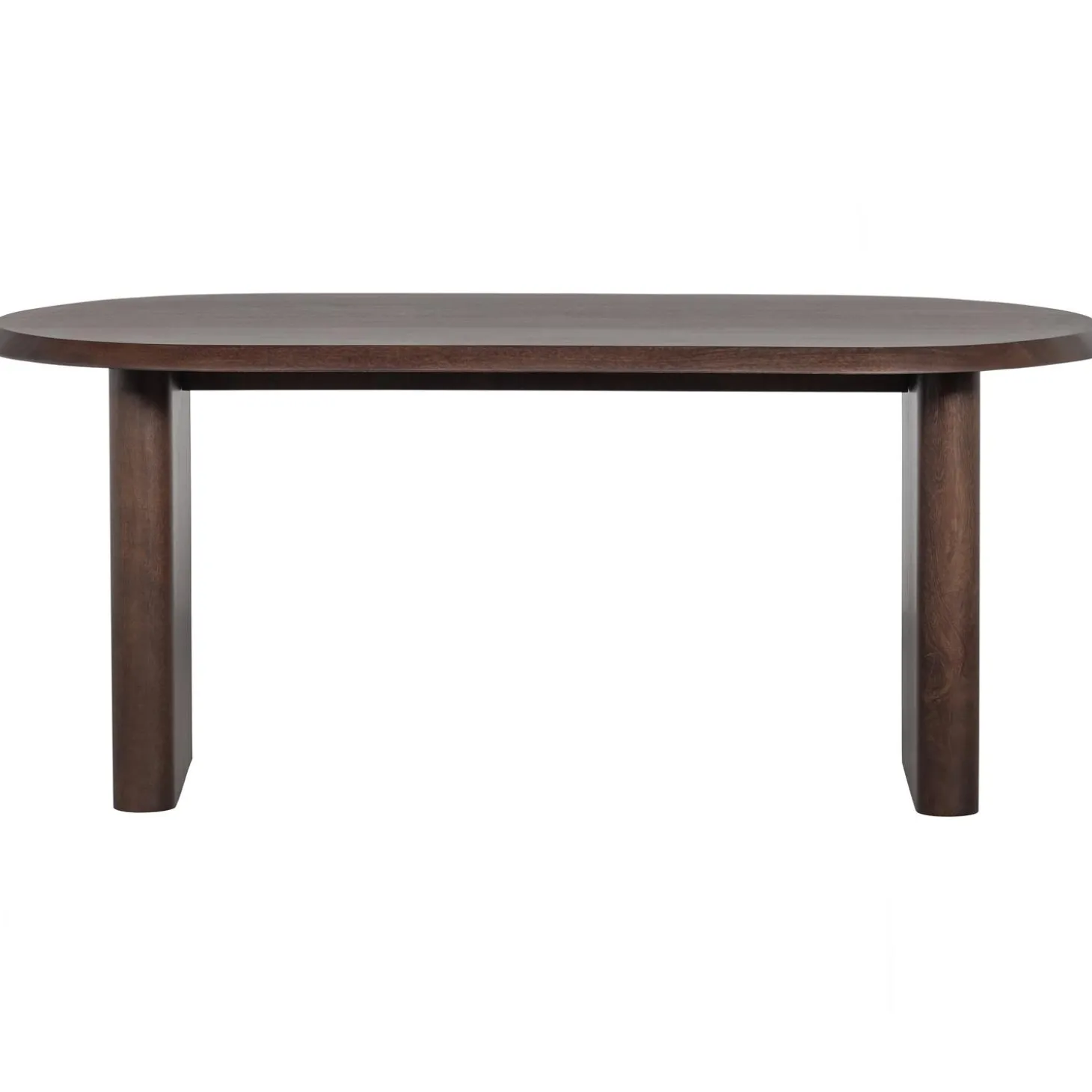 ellips-eetkamertafel-mango-hou-LEqPRKLB-1.webp Online WOOOD Ellips Eetkamertafel Mango Hout Walnoot 90x180 Cm