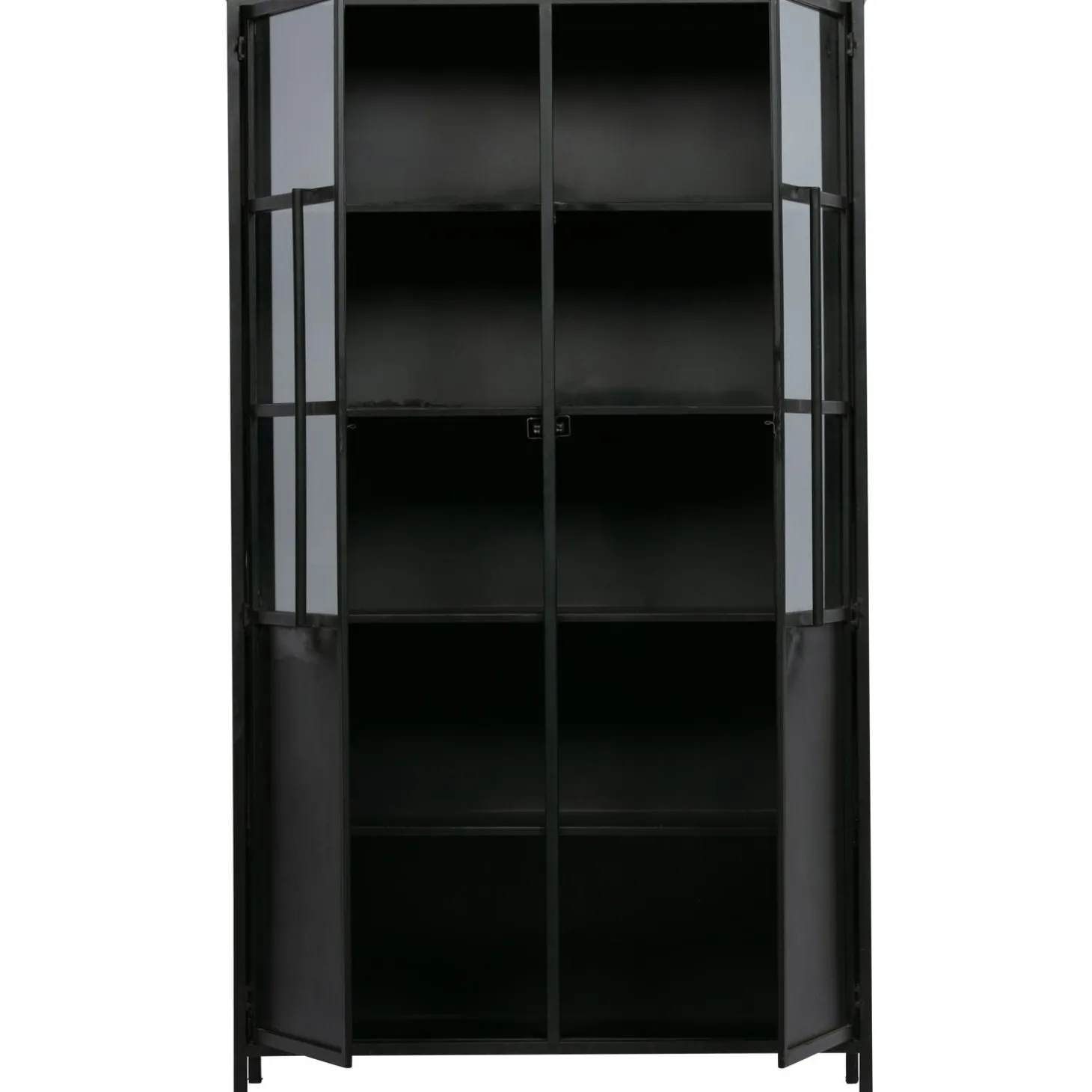 exhibit-vitrinekast-metaal-zwa-IafGOcUV-3.webp Hot WOOOD Exhibit Vitrinekast Metaal Zwart