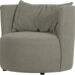 New WOOOD Explore Fauteuil Bouclé Grijs