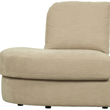 Best WOOOD Family 1-zits Element Ronde Hoek Links Zand