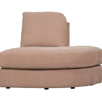 Hot WOOOD Family 1-zits Element Ronde Hoek Rechts Roze