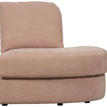 Hot WOOOD Family 1-zits Element Ronde Hoek Rechts Roze