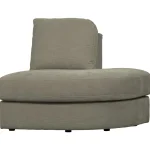 Online WOOOD Family 1-zits Element Ronde Hoek Rechts Warm Grijs