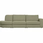 Hot WOOOD Family Bank 2,5-zits Ronding Links Groen