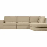 Discount WOOOD Family Hoekbank Ronding Rechts Zand