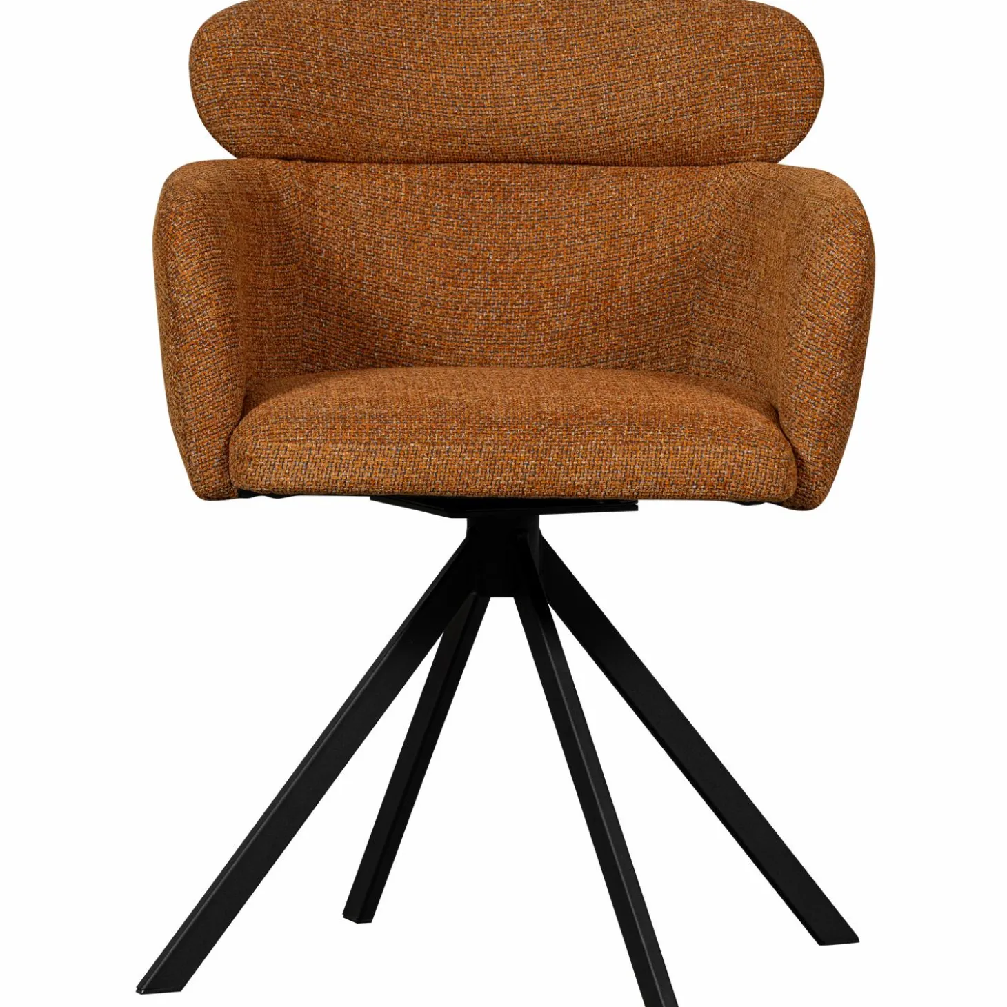 fenne-draaibare-eetkamerstoel-HXTWtKhw-1.webp Fashion WOOOD Fenne Draaibare Eetkamerstoel Geweven Stof Ginger