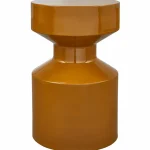 Best WOOOD Ferry Bijzettafel Metaal Honinggeel