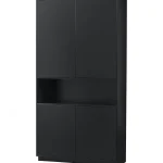 Clearance WOOOD Finca Opbergkast 110 Cm Grenen Diepzwart