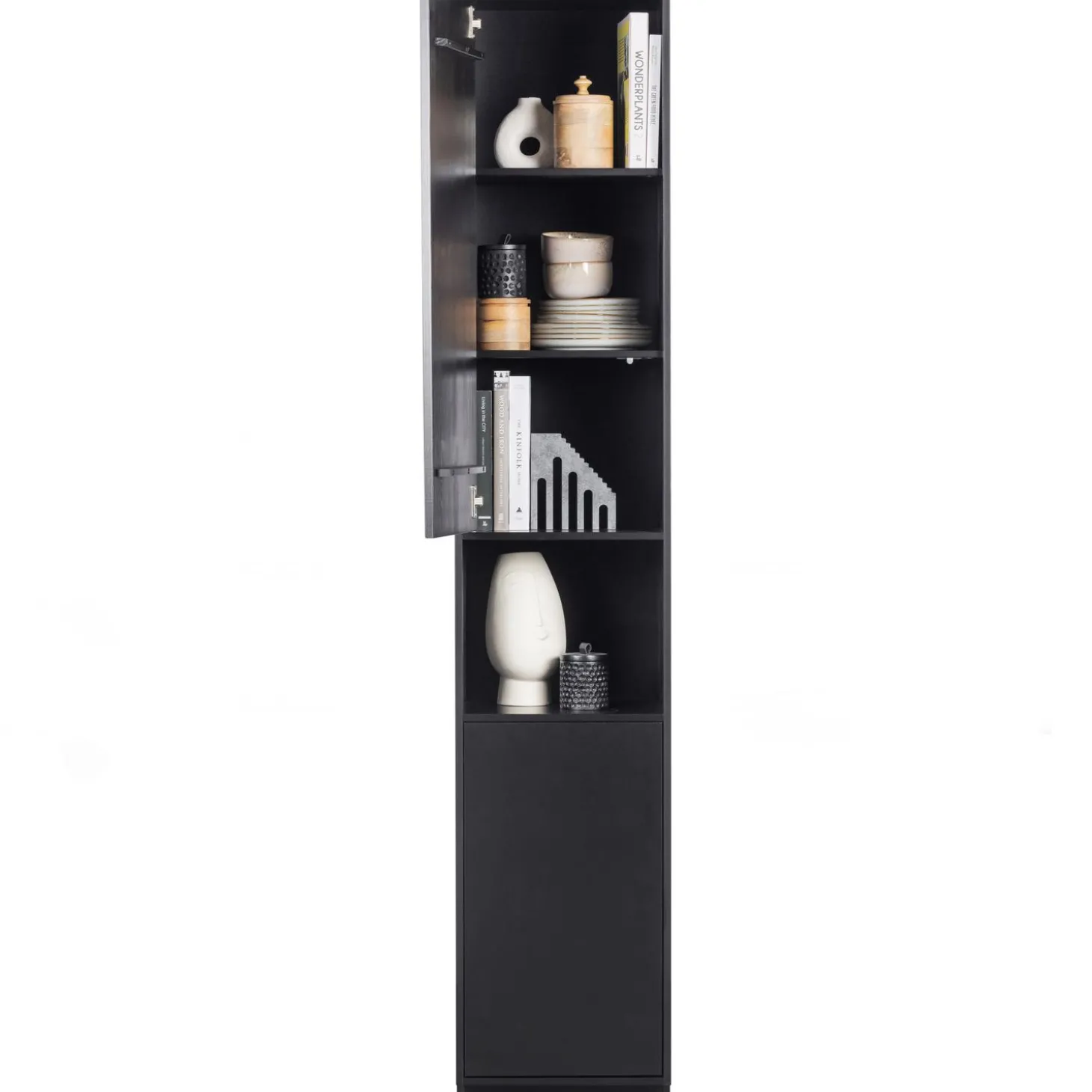 finca-opbergkast-40-cm-grenen-wlKJpRJY-4.webp Sale WOOOD Finca Opbergkast 40 Cm Grenen Diepzwart