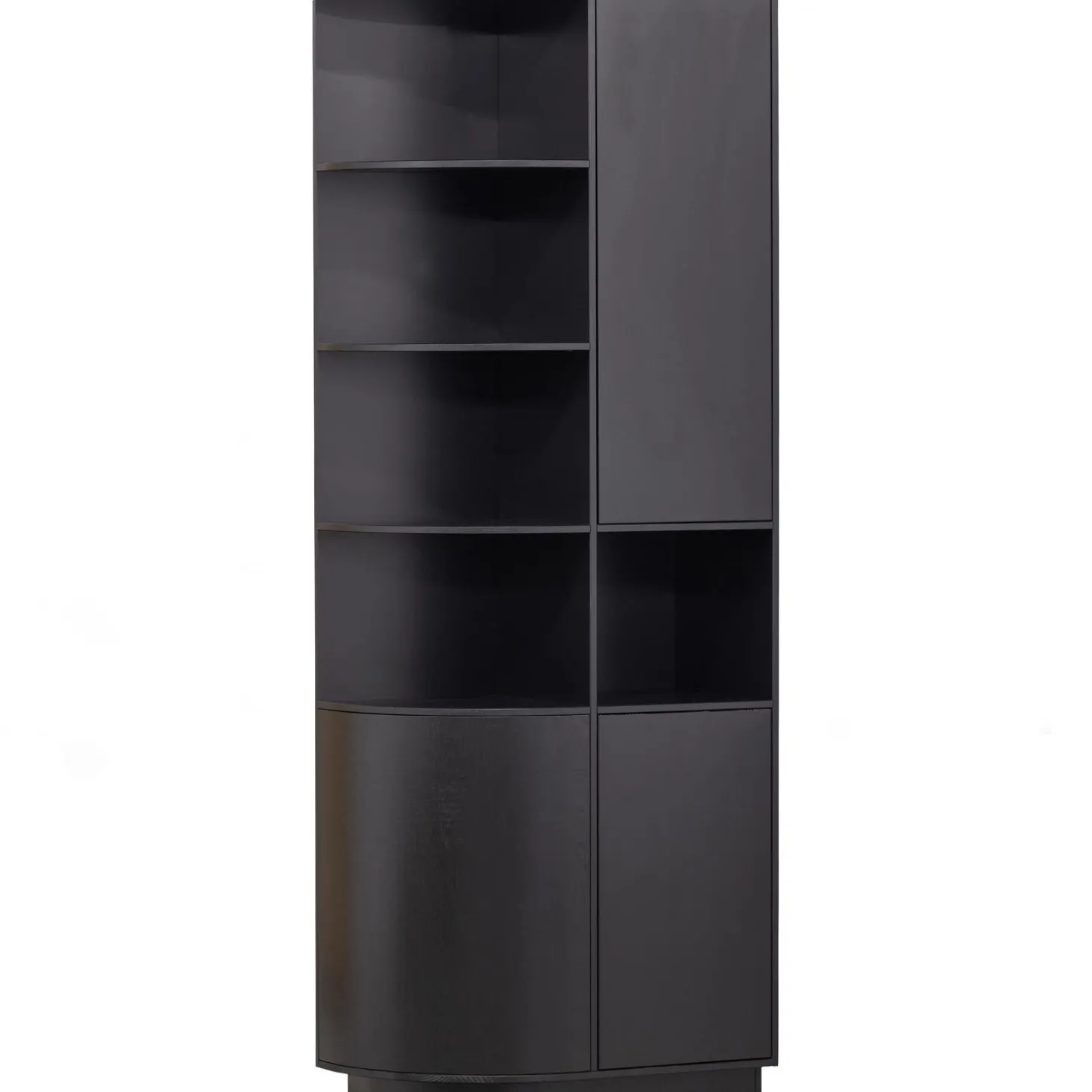 finca-opbergkast-rond-links-78-fEPhvlwS-3.webp Best WOOOD Finca Opbergkast Rond Links 78 Cm Grenen Diepzwart