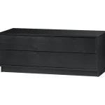 Sale WOOOD Finca Tv Meubel 100 Cm Grenen Diepzwart