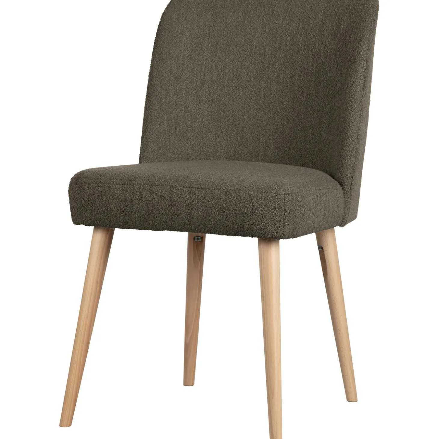 force-eetkamerstoel-boucl-brui-MvuJJHGX-0.webp Online WOOOD Force Eetkamerstoel Bouclé Bruin