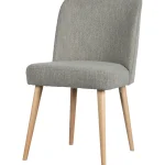 Sale WOOOD Force Eetkamerstoel Bouclé Grijs