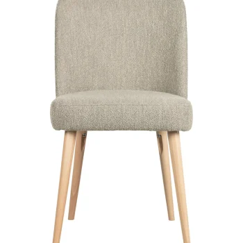 Fashion WOOOD Force Eetkamerstoel Bouclé Naturel