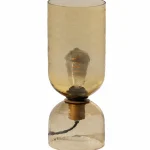 Discount WOOOD Gigi Tafellamp Gehamerd Glas 38 X Ø 15 Cm