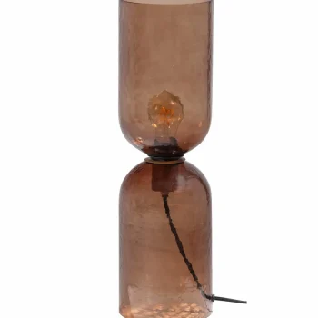 Clearance WOOOD Gigi Tafellamp Gehamerd Glas 51 X Ø 15 Cm