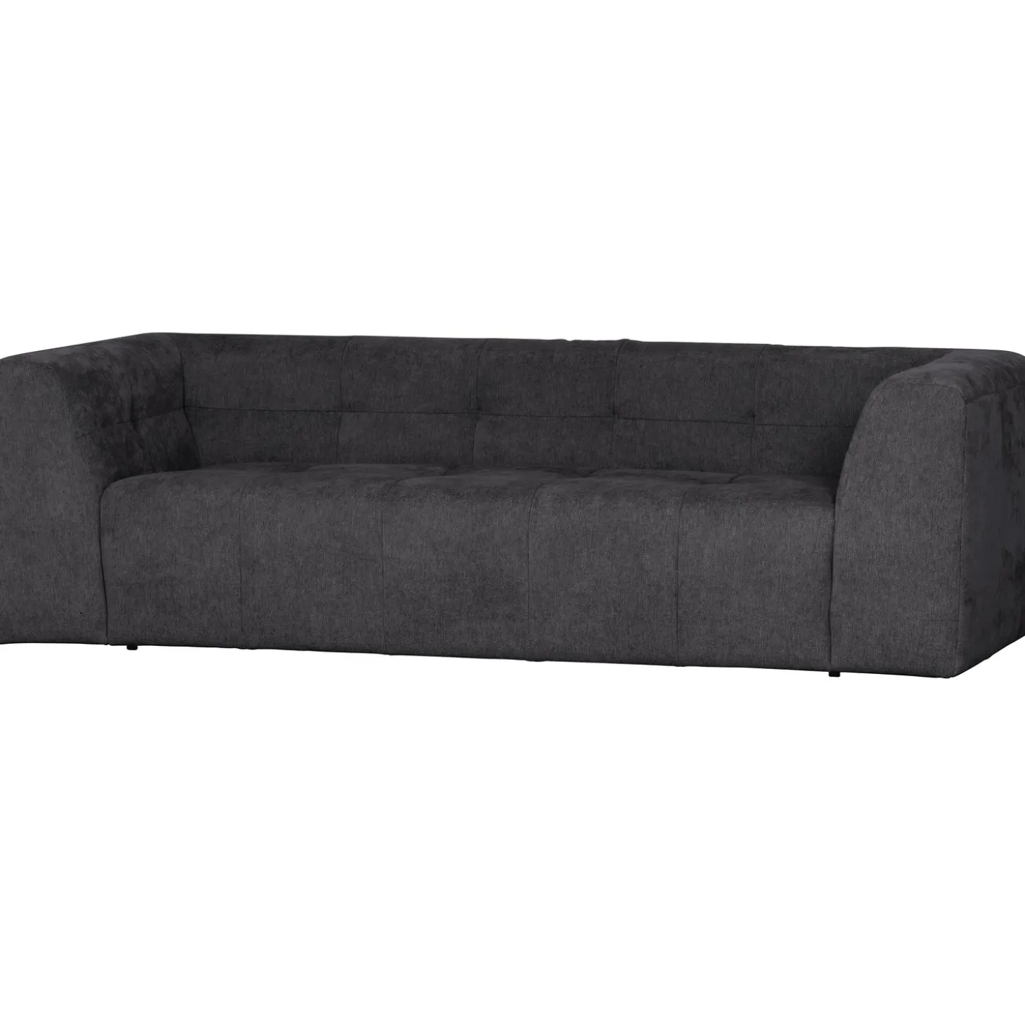 grid-3-zits-bank-geweven-stof-WmAuStJt-0.webp Online WOOOD Grid 3-zits Bank Geweven Stof Donkergrijs