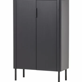 Discount WOOOD Gunnar 2-deurs Kast Grenen Matzwart